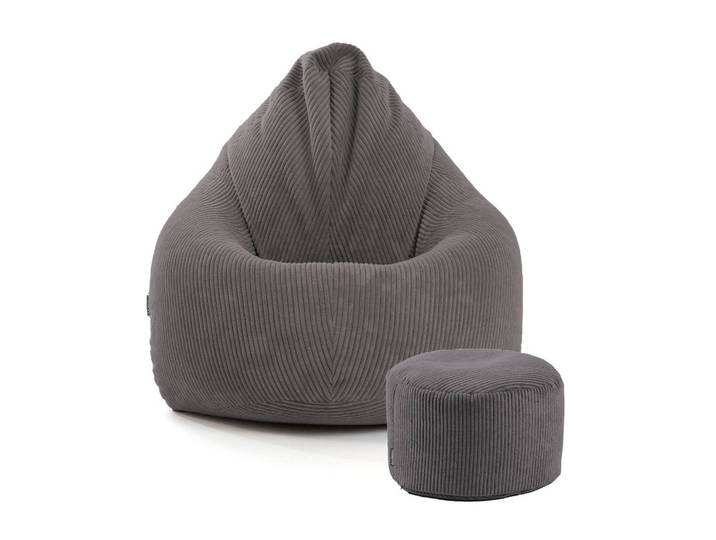 SITZSACK Cord mit Hocker Der Tagträumer