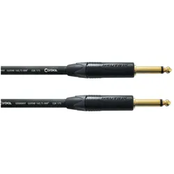 Cordial Instrumentenkabel CSI 6 PP 175 6m NEUTRIK 2 x Klinke 6,3 mm mono - Instrumentenkabel