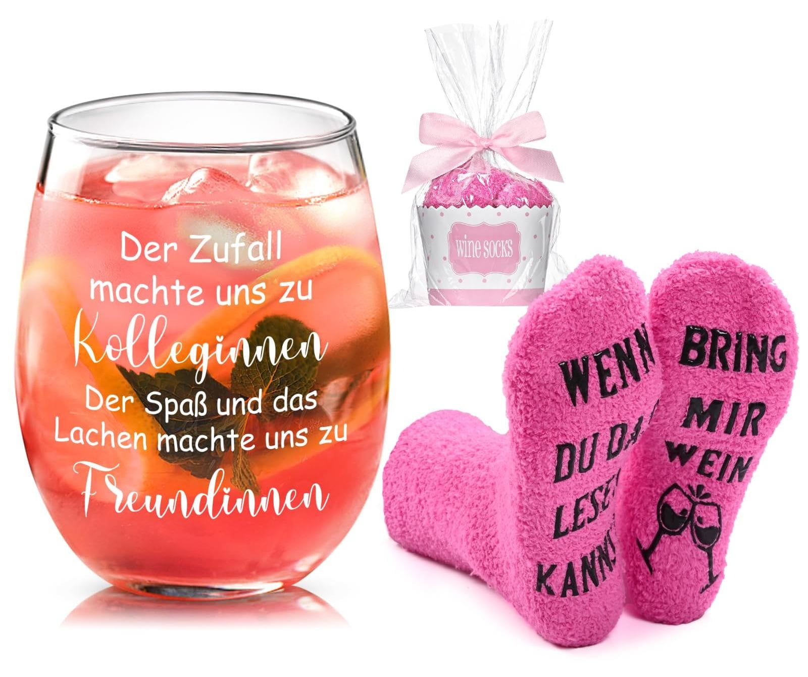Dripio Wijnglas met sokkenset, 520 ml