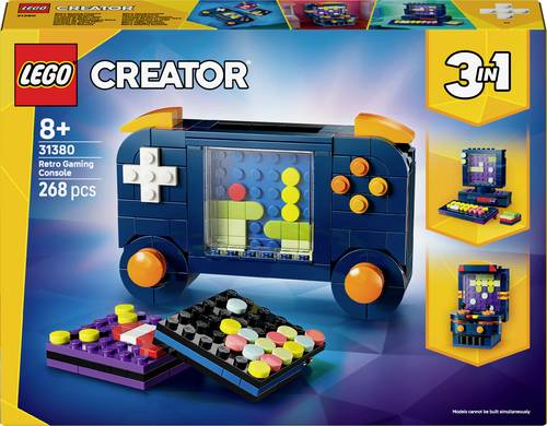 31380 LEGO CREATOR 3-in-1-Set Retro-Spielkonsole (31380)
