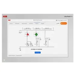 ABB LitePanelPro Touch-Panel-PC zur Visualisierung für ASKI Energie- und Lastmanagement 1SDA123321R1