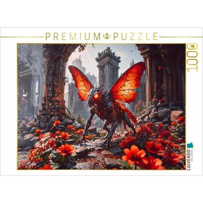 CALVENDO Puzzle Ein riesiger mutierter Schmetterling | 1000 Teile Lege-Größe 64x48cm Foto-Puzzle für glückliche Stunden