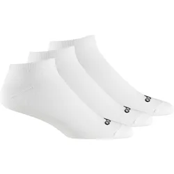 3er Pack adidas Thin Linear Low-Cut Socken HT3447 - white/black 34-36