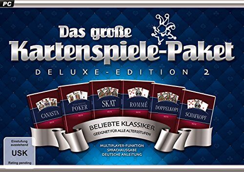 Astragon - Das große Kartenspiele-Paket 2: Deluxe Edition - Preis vom 04.10.2026 03:51:26 h