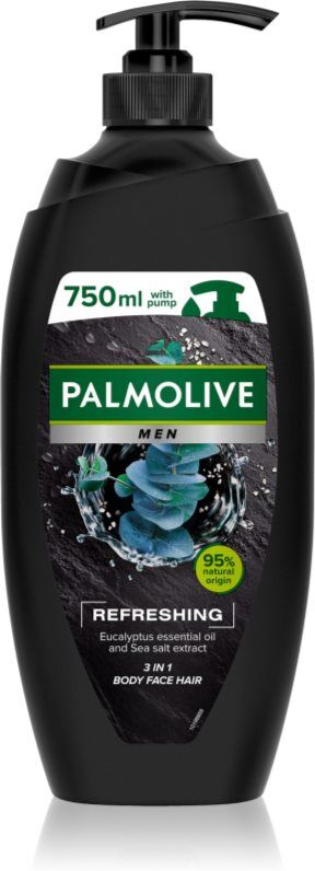 Palmolive Men Refreshing Kropsvask til mænd 3-i-1 750 ml
