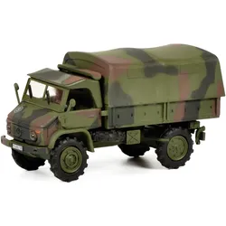 Schuco - 1:87 Unimog S404 BW Pritsche/Plane