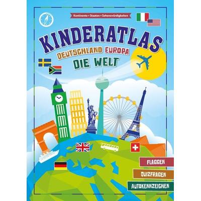 Kinderatlas Deutschland, Europa, die Welt, Taschenbuch von Schwager & Steinlein Verlag, Schwager & Steinlein, 978-3-8499-4043-0