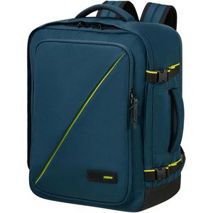 AmericanTourister Handgepäck-Rucksack Take2Cabin M, 38 Liter, mit Laptopfach, blau, 36 x 45 x 20cm