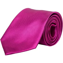 Korntex Unisex Klassische Krawatte KXTIE8 dark pink one size