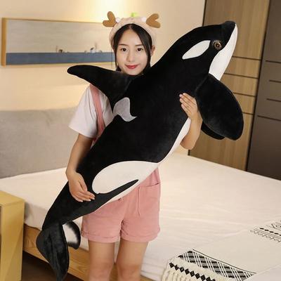 Uplifted Finds Orca Whale Plush Toy Large Soft Sea Animal Stuffed Pillow 50 Cm