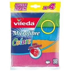 Vileda Mikrofasertücher »Colors MULTI PACK« 4 Stück mehrfarbig, 18.5 cm