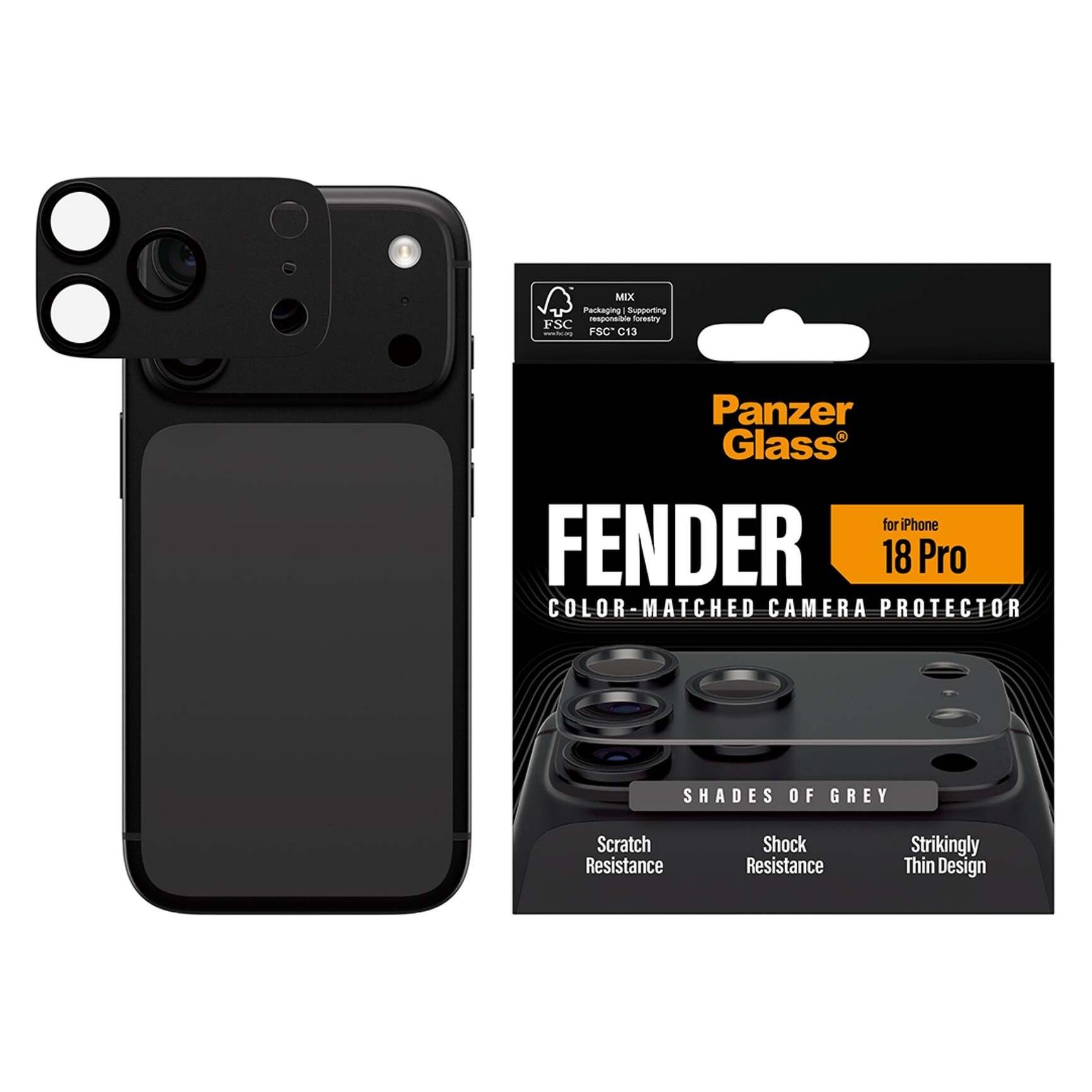 PanzerGlass Fender (1 Stk., Apple iPhone 18 Pro) (PG21195)