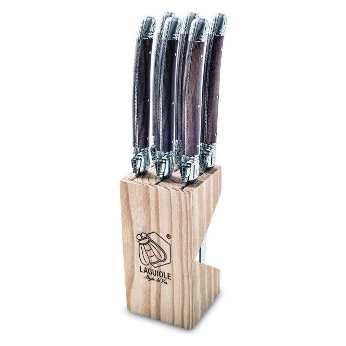 Laguiole Steakmesser-Set (6 Stk., Besteck Set) (530100)