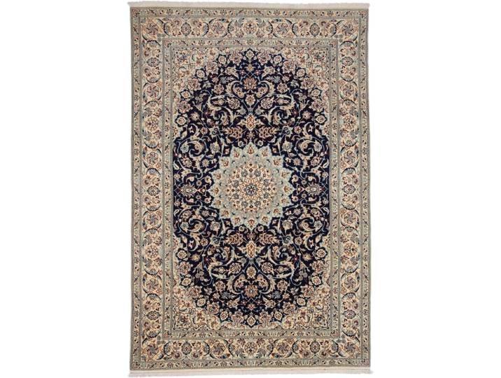 Nain Teppich 200x303 Handgeknüpft Orientteppich Wolle