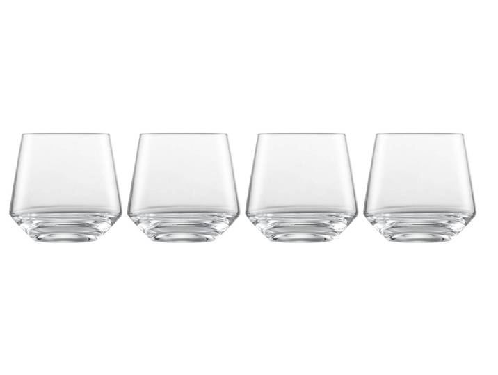 Whiskyglas SCHOTT-ZWIESEL Pure 389 ml, 4 Stück , transparent, H:9cm, Glas, Trinkgefässe, Whiskyglas