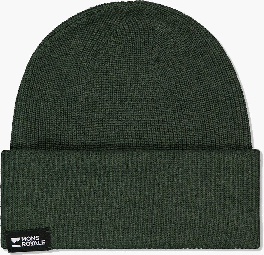 MONS ROYALE WANAKA KNIT BALACLAVA  - DARK PINE - Unisex