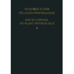 Allgemeine Physiologie der Pflanzenzelle / General Physiology of the Plant Cell, Fachbücher von H. Ullrich, H. J. Bogen