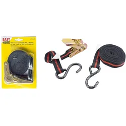 4x Easy Work, Spanngurt + Ladungssicherung, Ratschenspanngurt