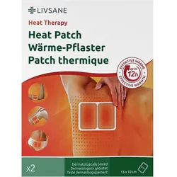 Livsane Wärme-pflaster 10x13 cm 2 St