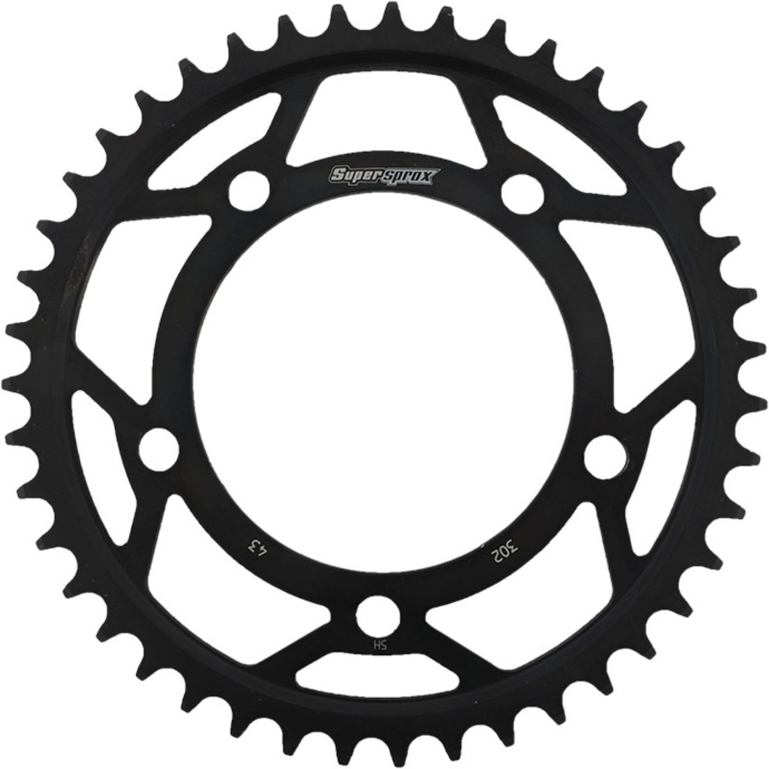 Crémaillère arrière SUPERSPROX RFE-302:43-BLK