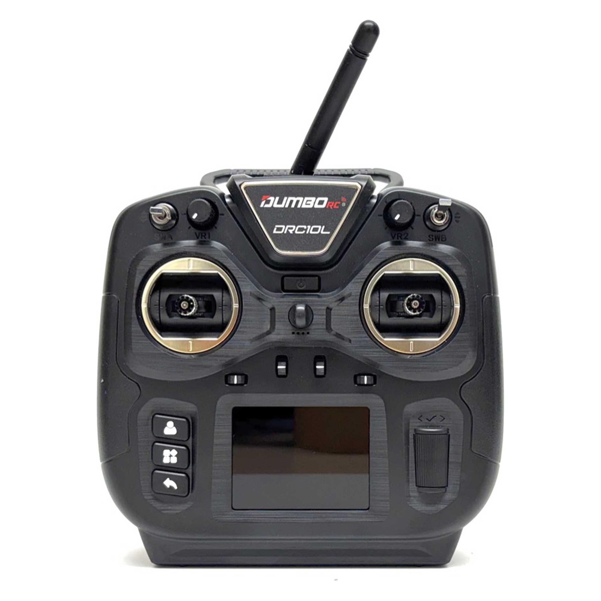 Dumbo RC DumboRC 10-Kanal Stickfernsteuerungsset "DRC10L" 2.4GHz (DRC10L)