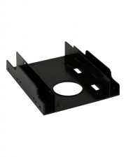LC Power Einbaurahmen 3.5" auf 2x 2.5" Kunststoff Schwarz (LC-ADA-35-225)