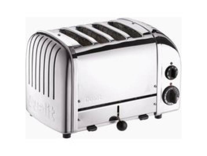 Grille-pain électrique - DUALIT - 4 tranches - 2200W - Fonction décongélation et bagels