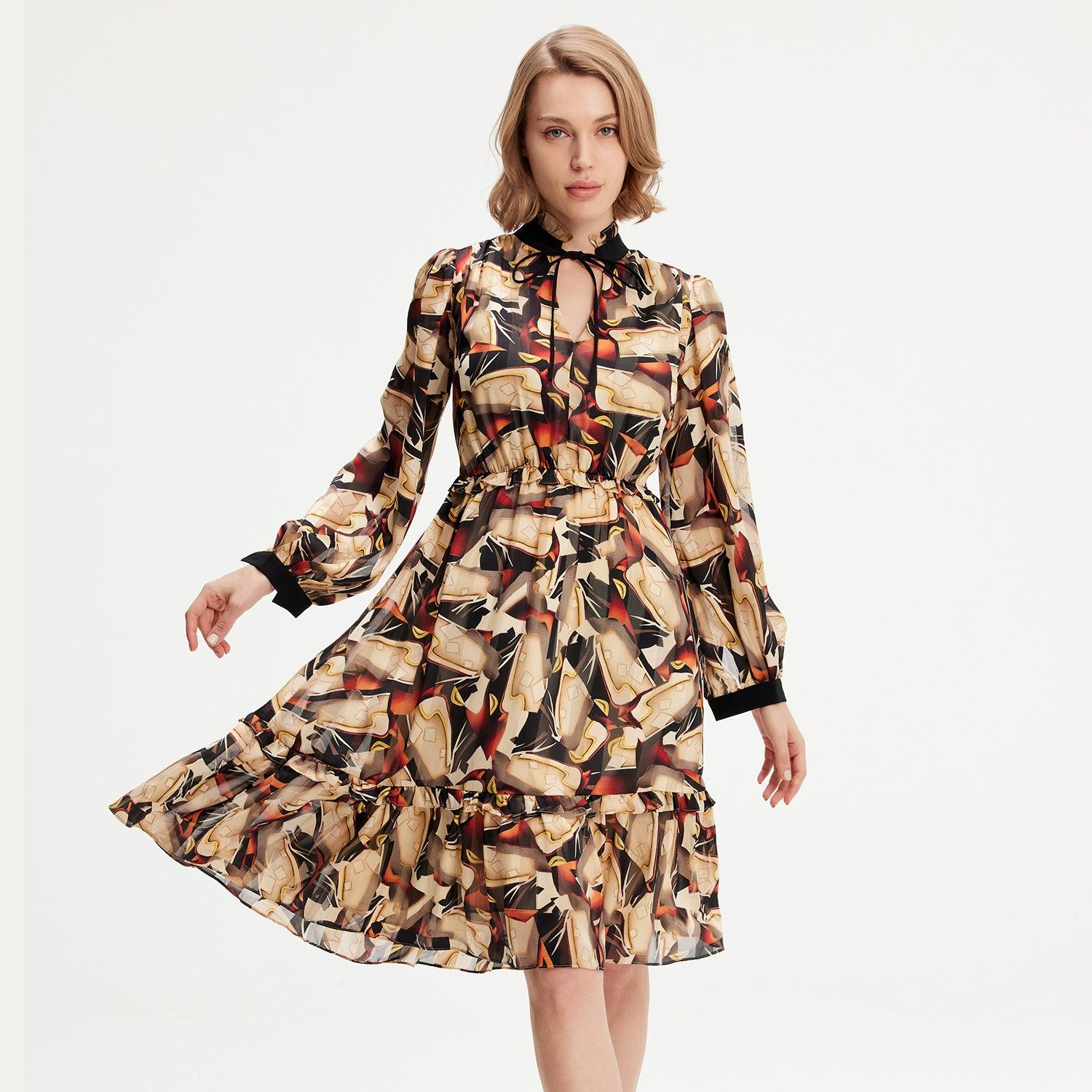 Tuniekjurk met grafische print