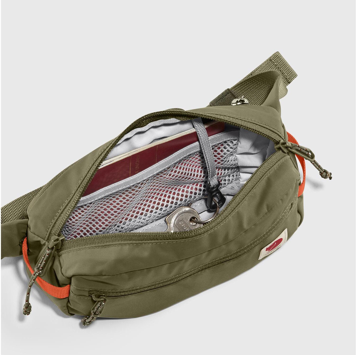 Bauchtasche FJÄLLRÄVEN "High Coast Hip Pack", lila, Taschen, Damen, B/H/T: 12cm x 6cm, Polyamid, Bauchtasche, H:12cm T:6cm lila B/H/T: 12cm x 6cm
