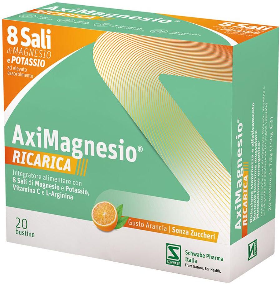 SCHWABE PHARMA ITALIA Srl AXIMAGNESIO RICARICA 20BUST