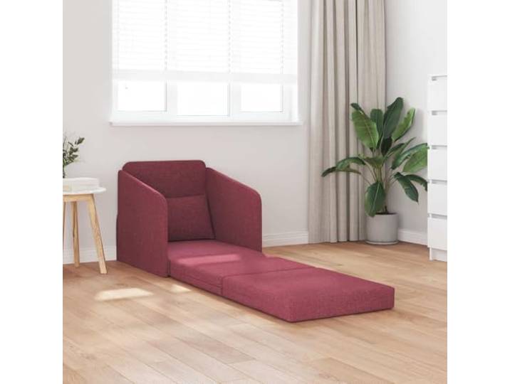KTHLBRH Schlafsofa Weinrot 65 x 80 x 83 cm Stoff Struktur aus Metall und Sperrholz, manuelle Mechanik, Schaumstoff und Faser, Verwendung im Innenbereich
