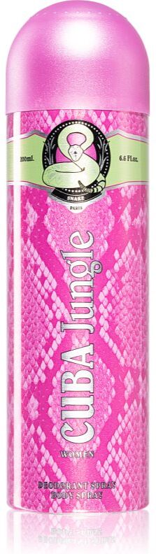 Cuba Jungle Snake déo-spray pour femme 200 ml