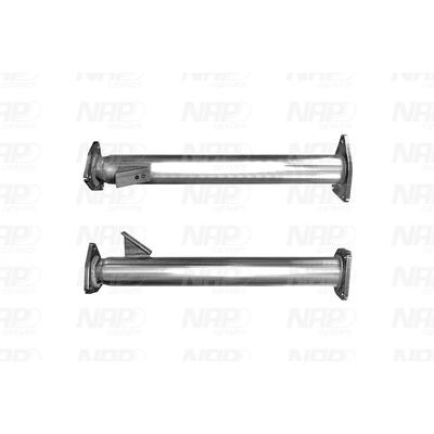 NAP carparts Abgasrohr HONDA CAC10327 18201SWYE01,18201T1GE01