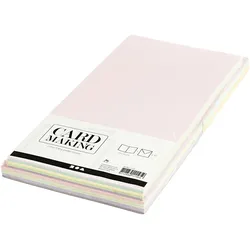 Creativ Company, Grusskarte + Briefpapier, Karten und Couvert (50 Stk.)