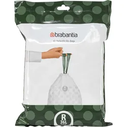 Brabantia PerfectFit Müllbeutel Typ R, 36 L, 40 Stck