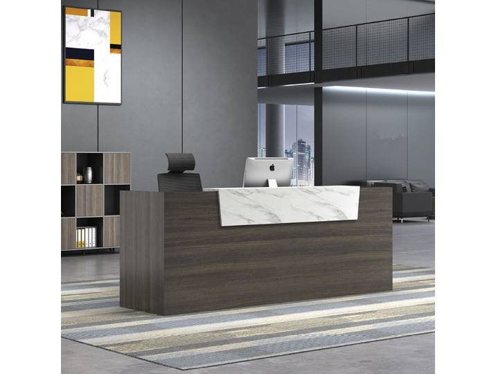 Comptoir de réception moderne pour bureau d'accueil