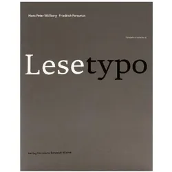 Lesetypografie, Fachbücher von Friedrich Forssmann, Hans P. Willberg
