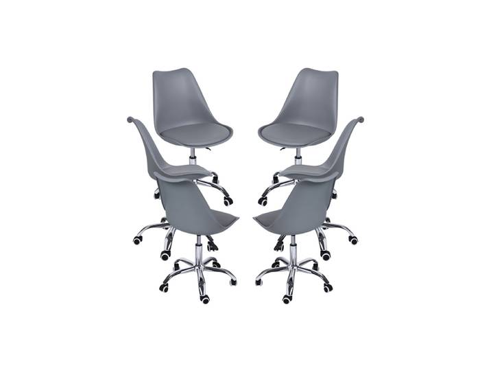 6er Set Neo Stühle - Gris dunkel