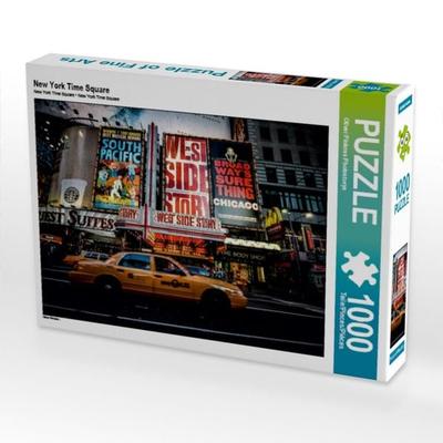 CALVENDO Puzzle New York Time Square | 1000 Teile Lege-Größe 64x48cm Foto-Puzzle für glückliche Stunden
