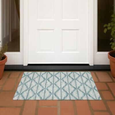 Addison Rugs Machine Washable Indoor/ Outdoor Ombre Tripp Chantille Rug