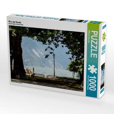CALVENDO Puzzle Riva del Garda | 1000 Teile Lege-Größe 64x48cm Foto-Puzzle für glückliche Stunden