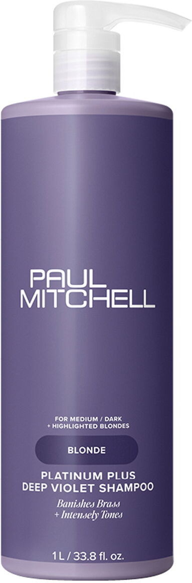 1L Paul Mitchell Blonde Platinum Plus Deep Shampoo