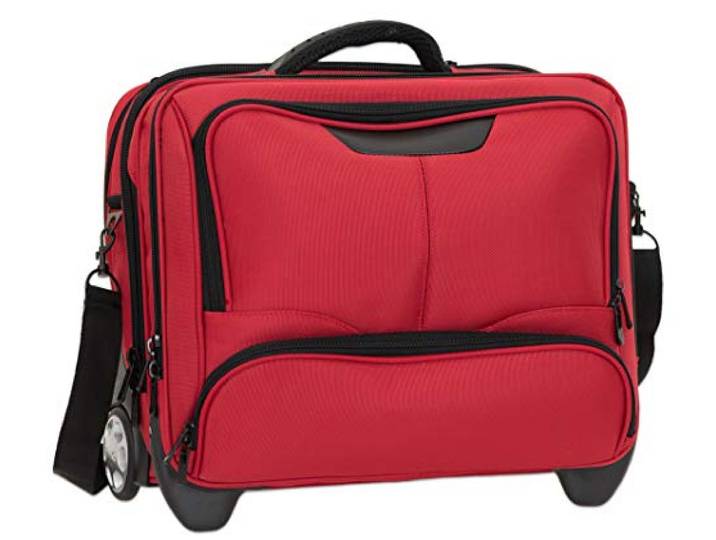 Dermata Leraar-trolley Mobilano Plus , rood, 47 cm