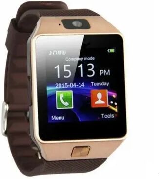 Modern Home Fixes Bluetooth Smart Watch With Camera Waterproof Touch Screen For Android And IPhone gold