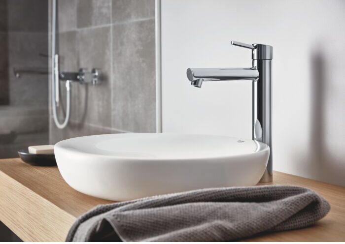 Grohe Concetto Waschtischarmatur 23920001 chrom, XL-Size, glatter Körper