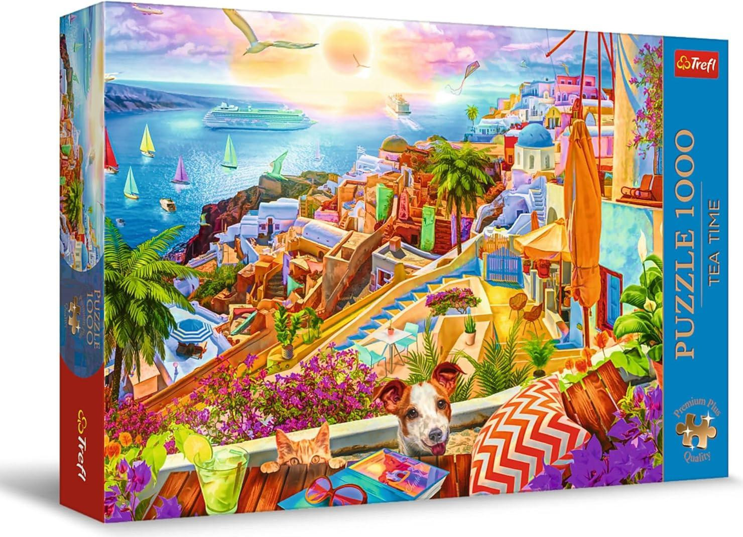 Trefl Premium Plus Puzzel Thee-tijd 1000 stukjes