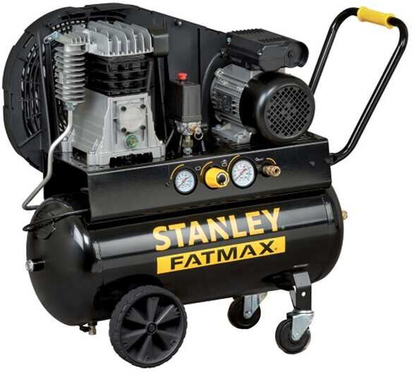 Stanley Fatmax B 400/10/100 -Compressore aria elettrico monofase a cinghia - Motore 3 HP - 100 lt