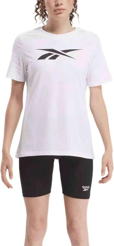 Camiseta Reebok Manga Corta Mujer Blanco M Mujer