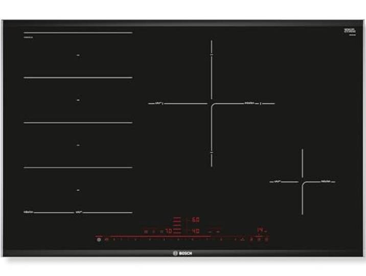 Bosch PXE875DC1E Serie 8 Kochfelder, Elektro/Einbau / 81,6 cm/Glaskeramik