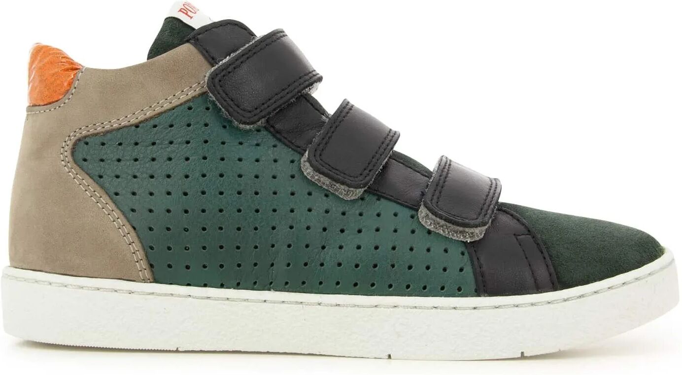 Pom d'Api Baskets Scratchs Top Easy Clay Vert 31